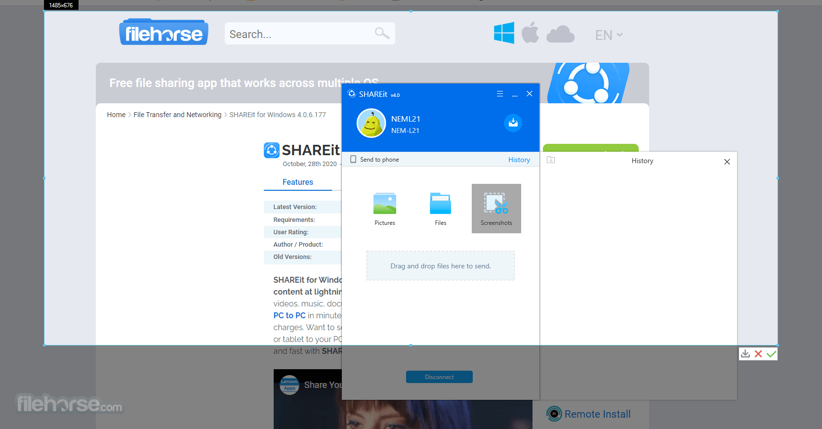 download shareit for windows 10 pro